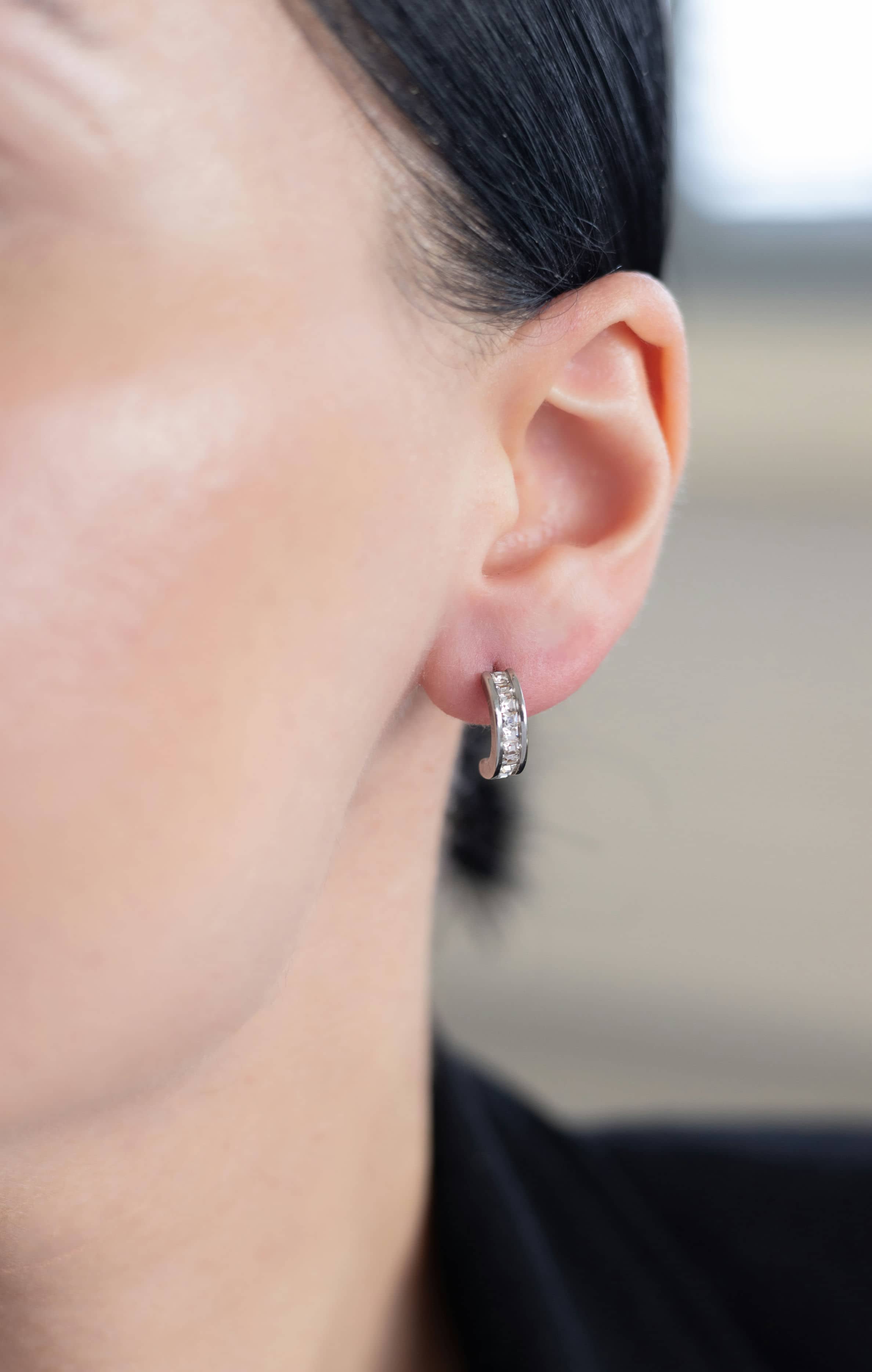 Ohrstecker Cristal Bow