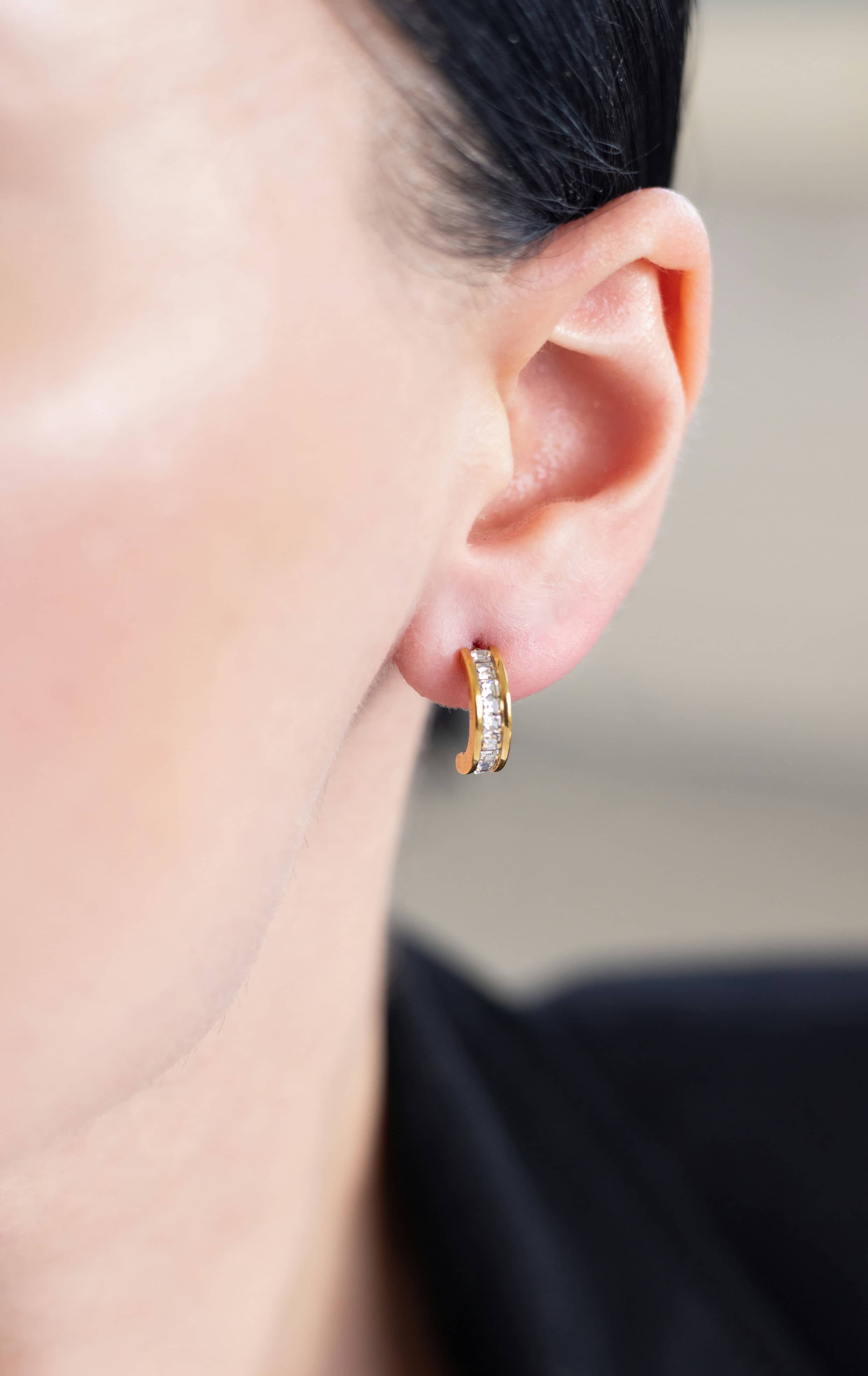 Ohrstecker Cristal Bow