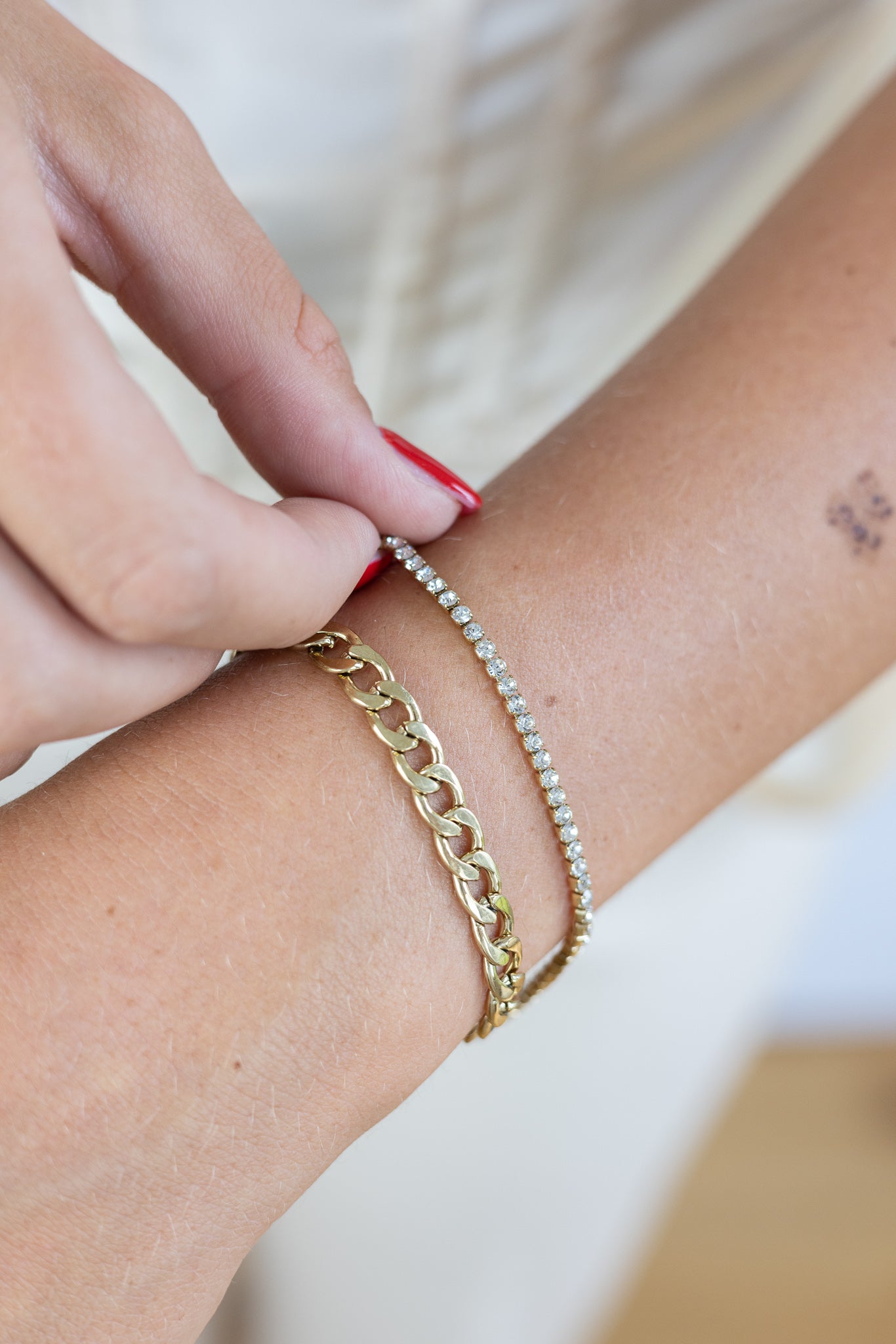 Armkette Baguette Chain