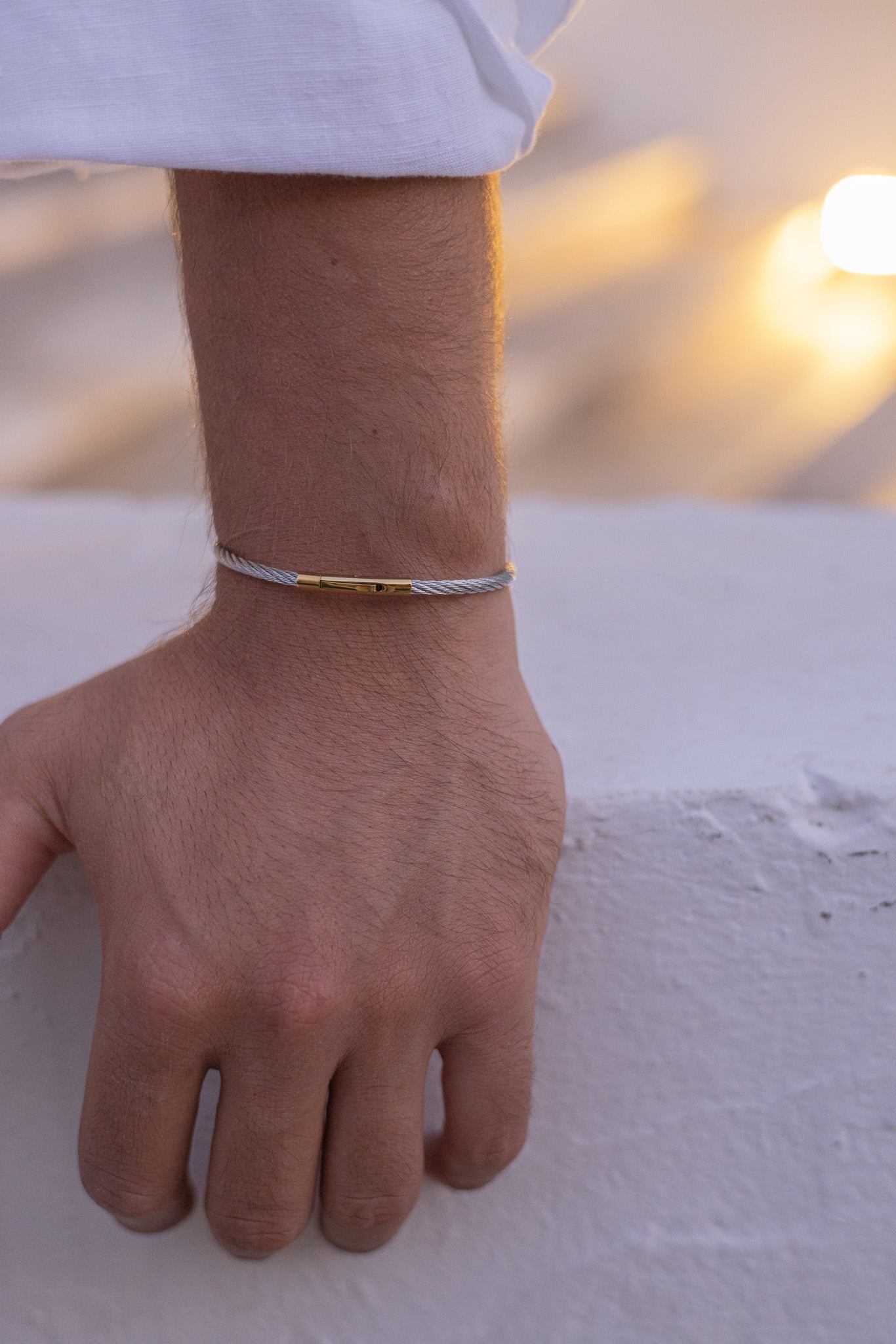 Silver Wire bangle