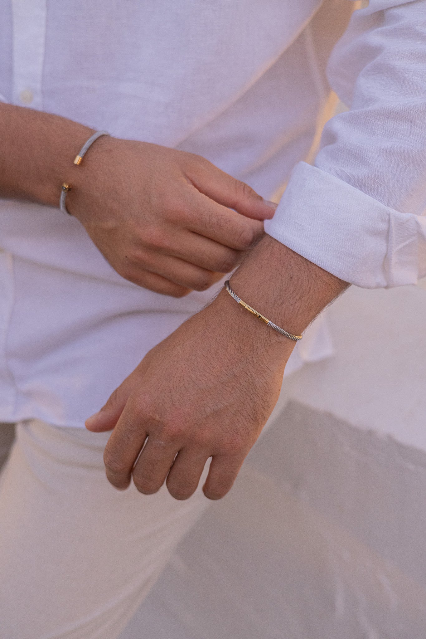 Silver Wire bangle