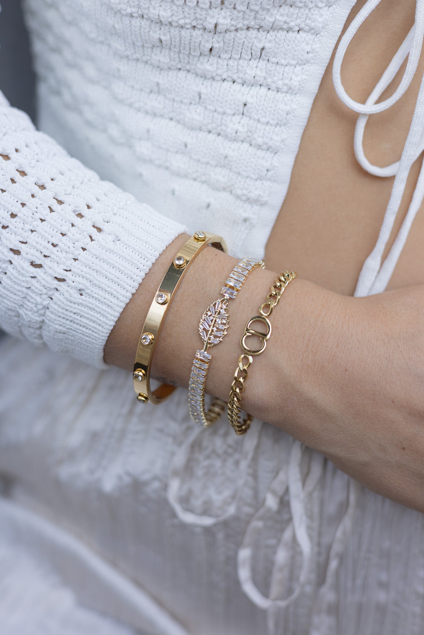 Bracelet Baguette Leaf