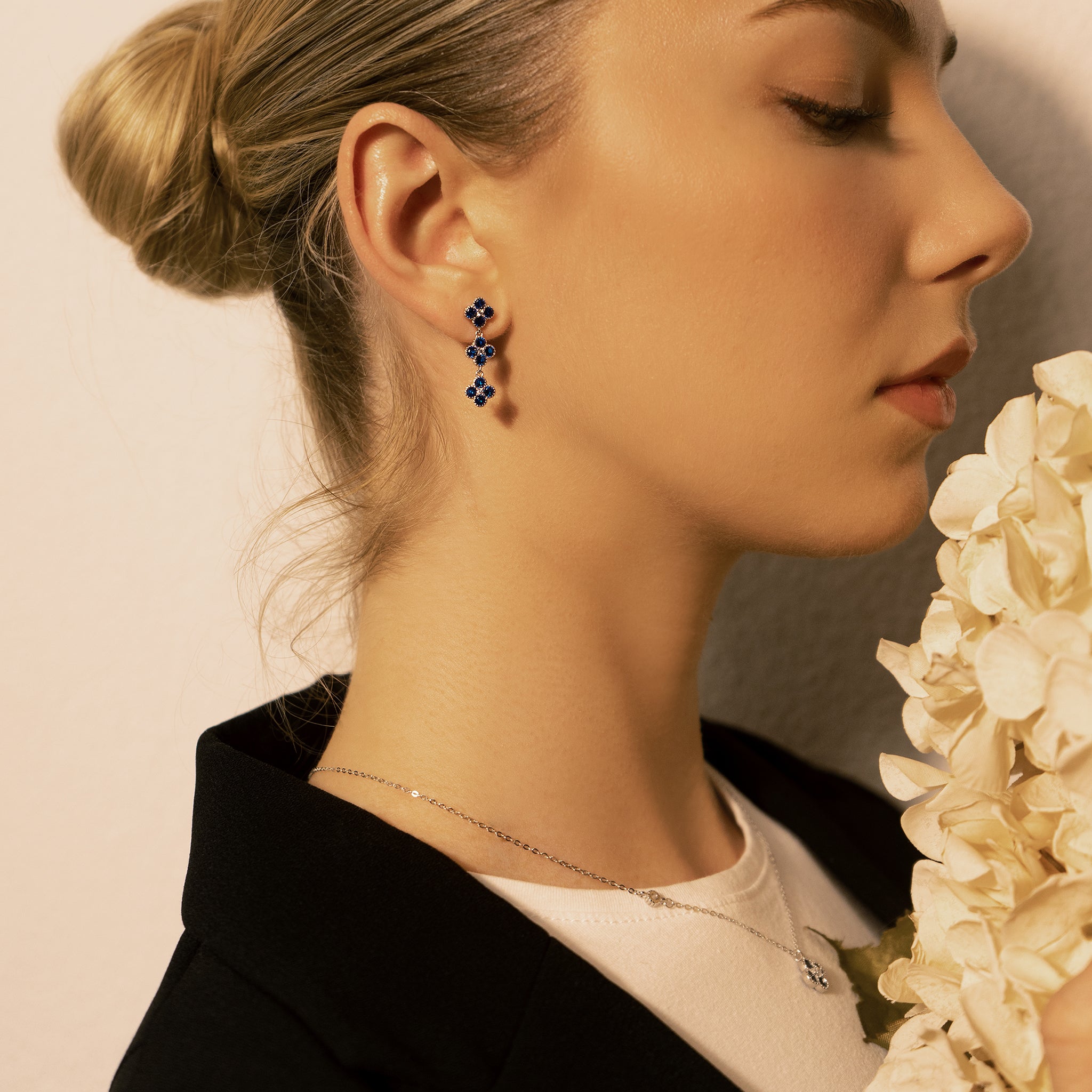 Ohrstecker Azure Blossom