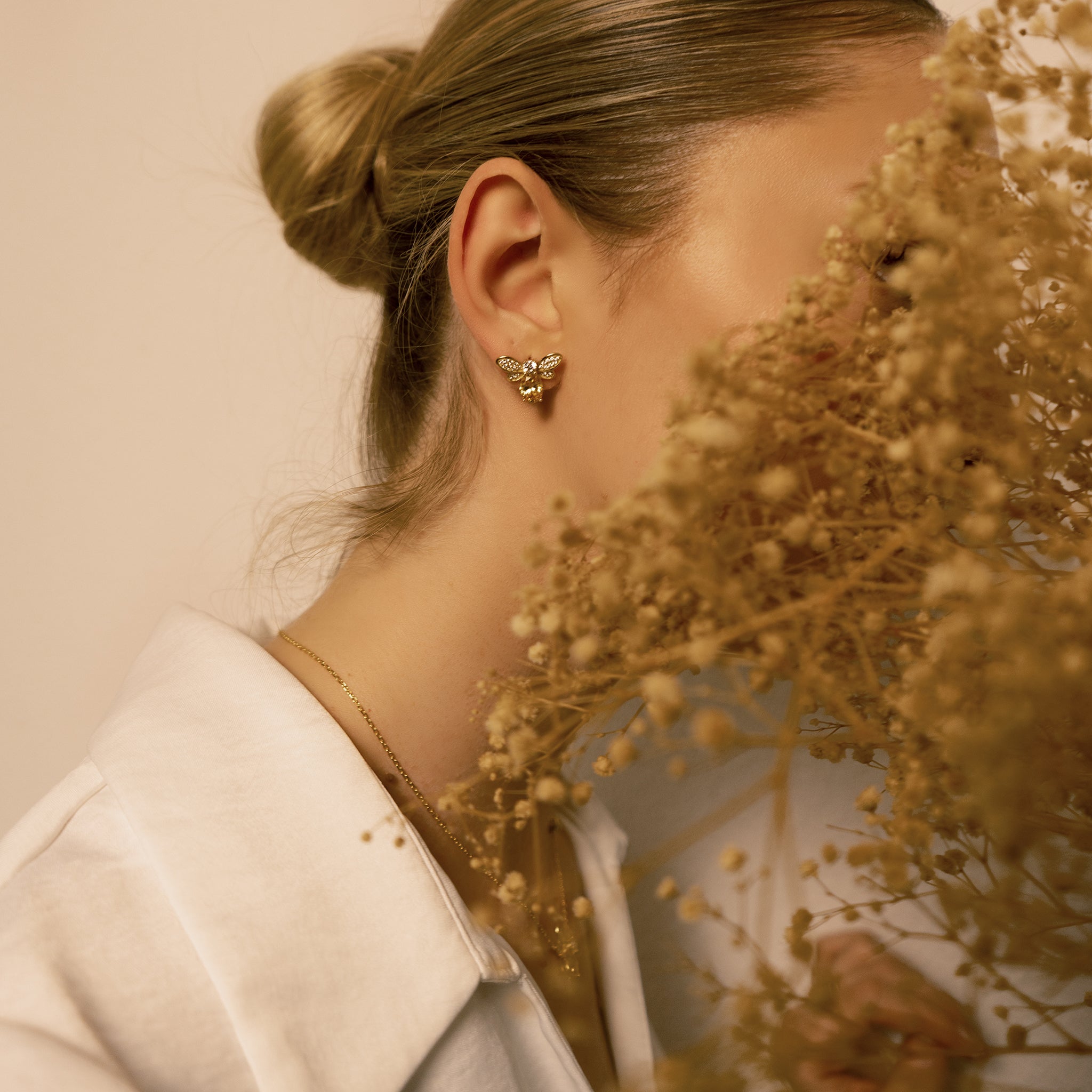 Ohrstecker Queen Bee