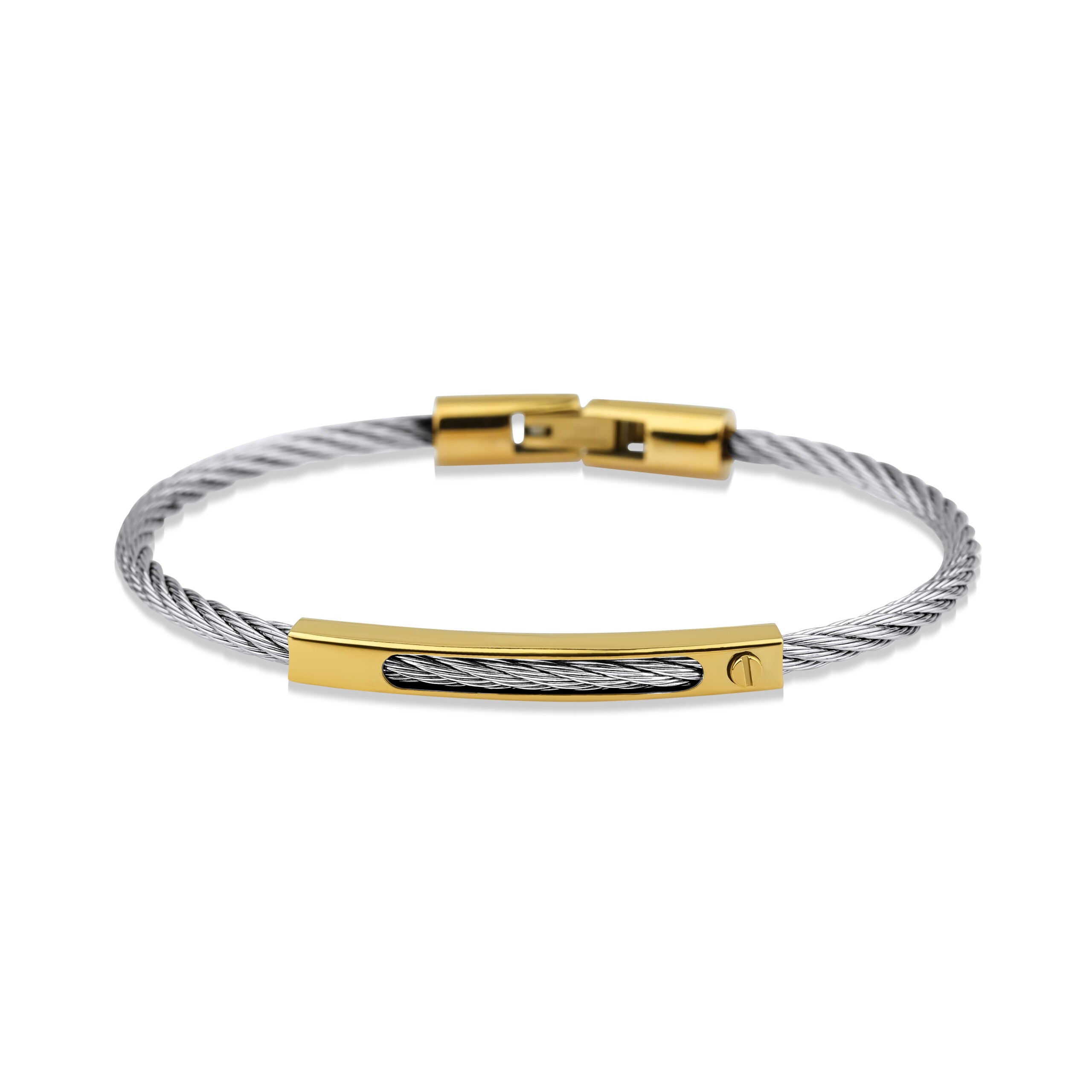 Bangle Silver Wire Screw