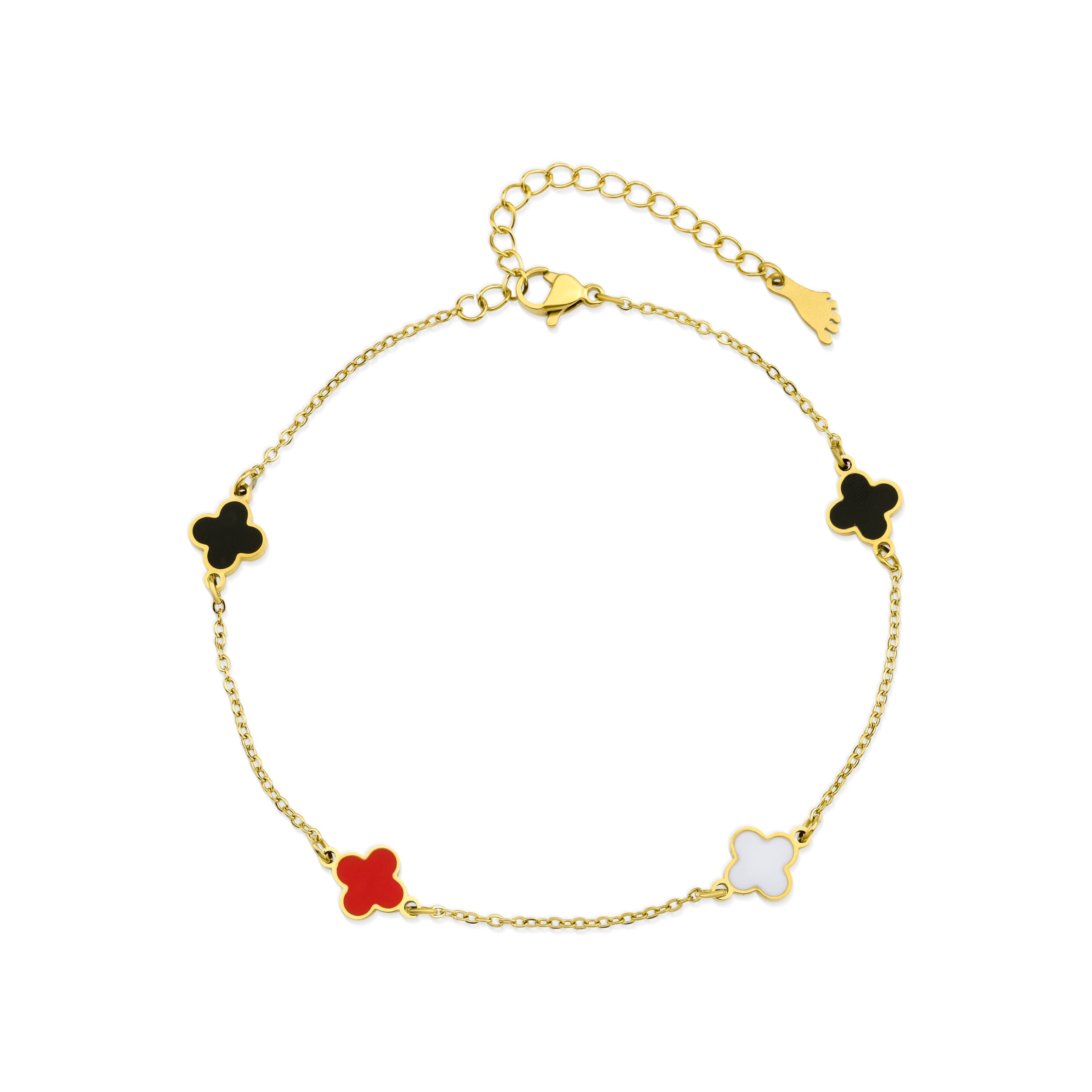 Anklet Cute Clover