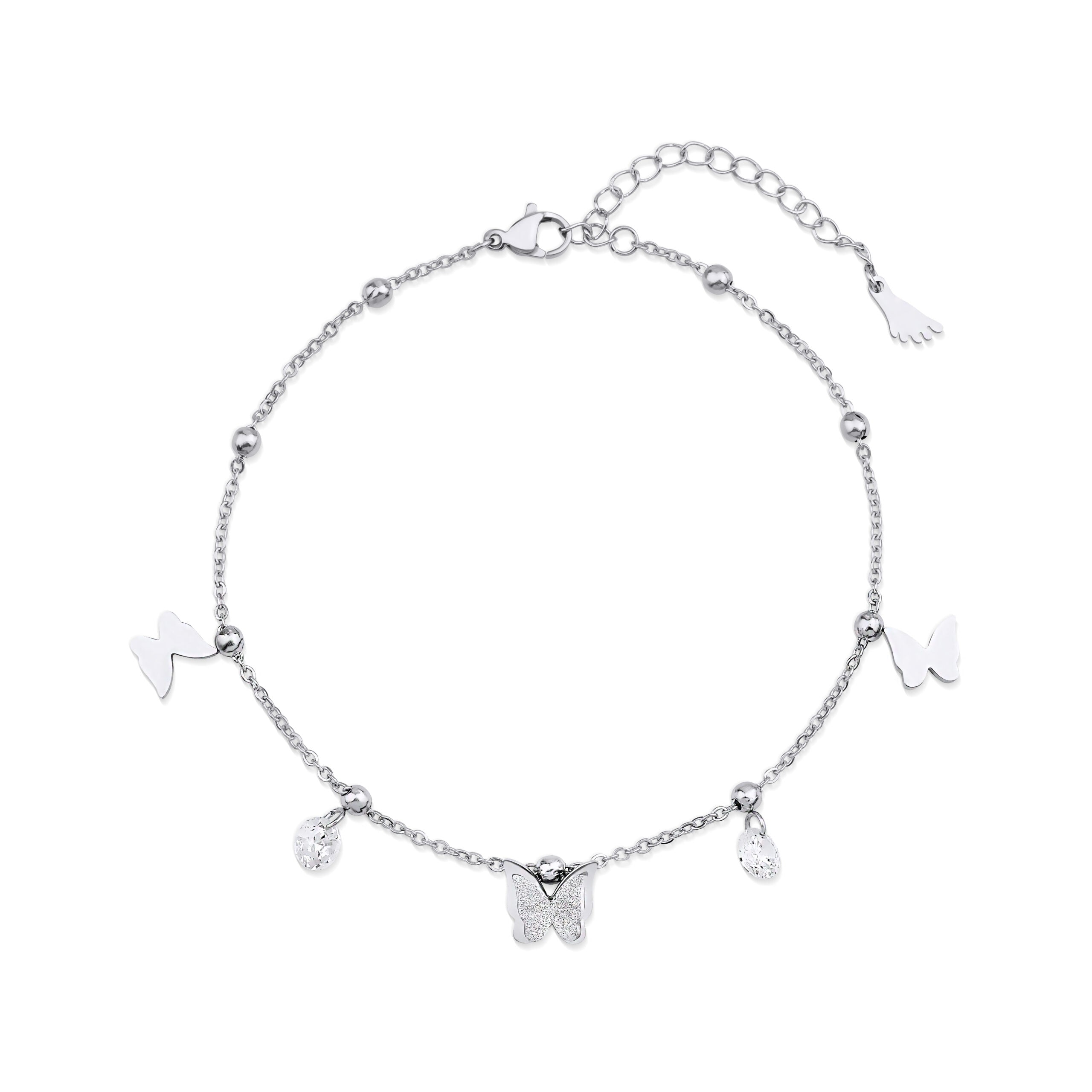 Glamming Butterfly Anklet