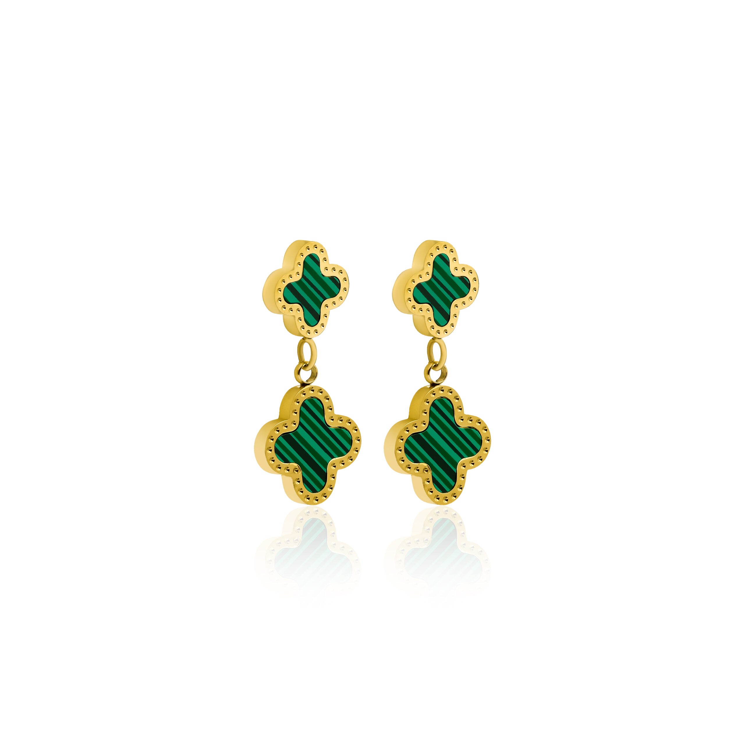 Ohrringen Double Clover Classic