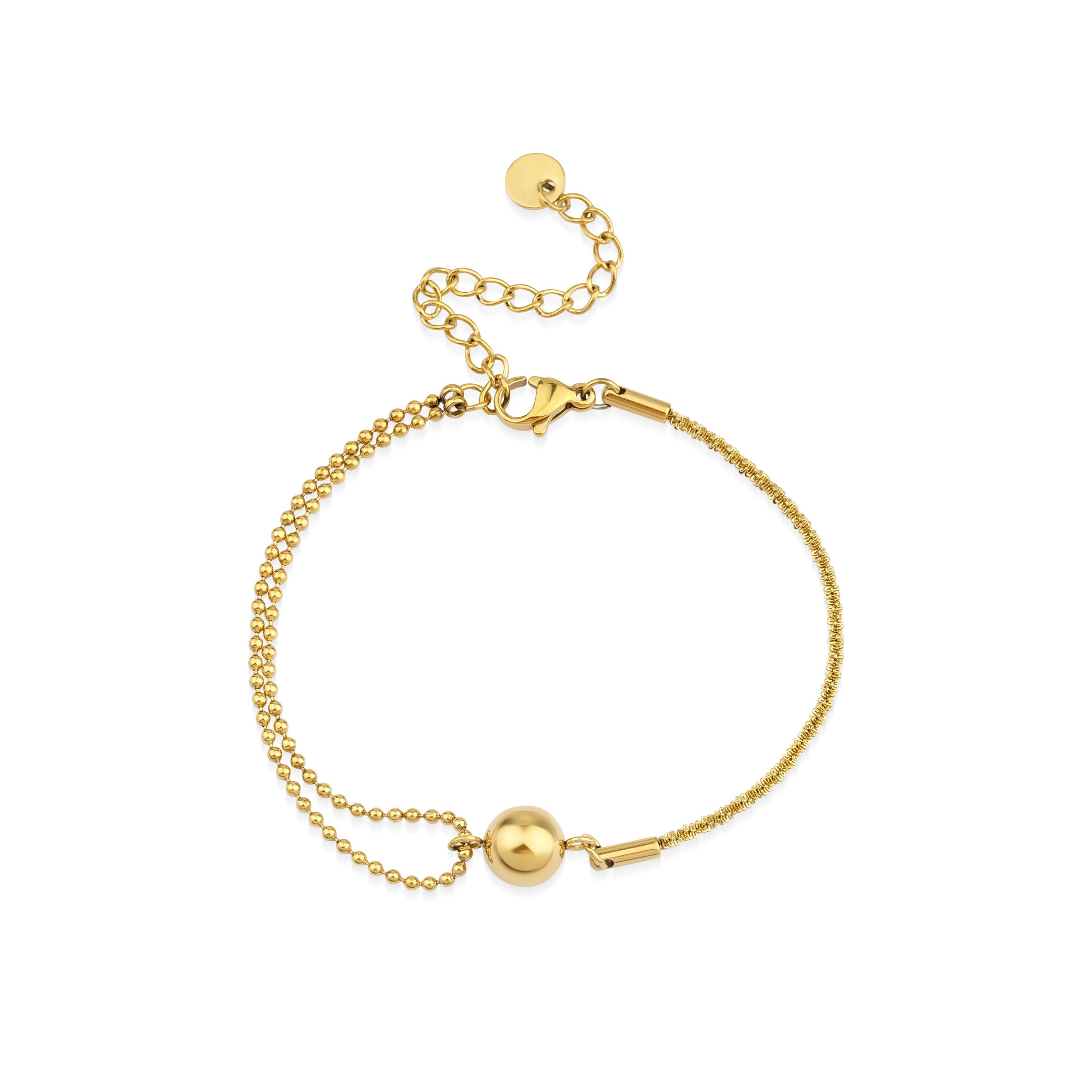 Gold Ball Bracelet