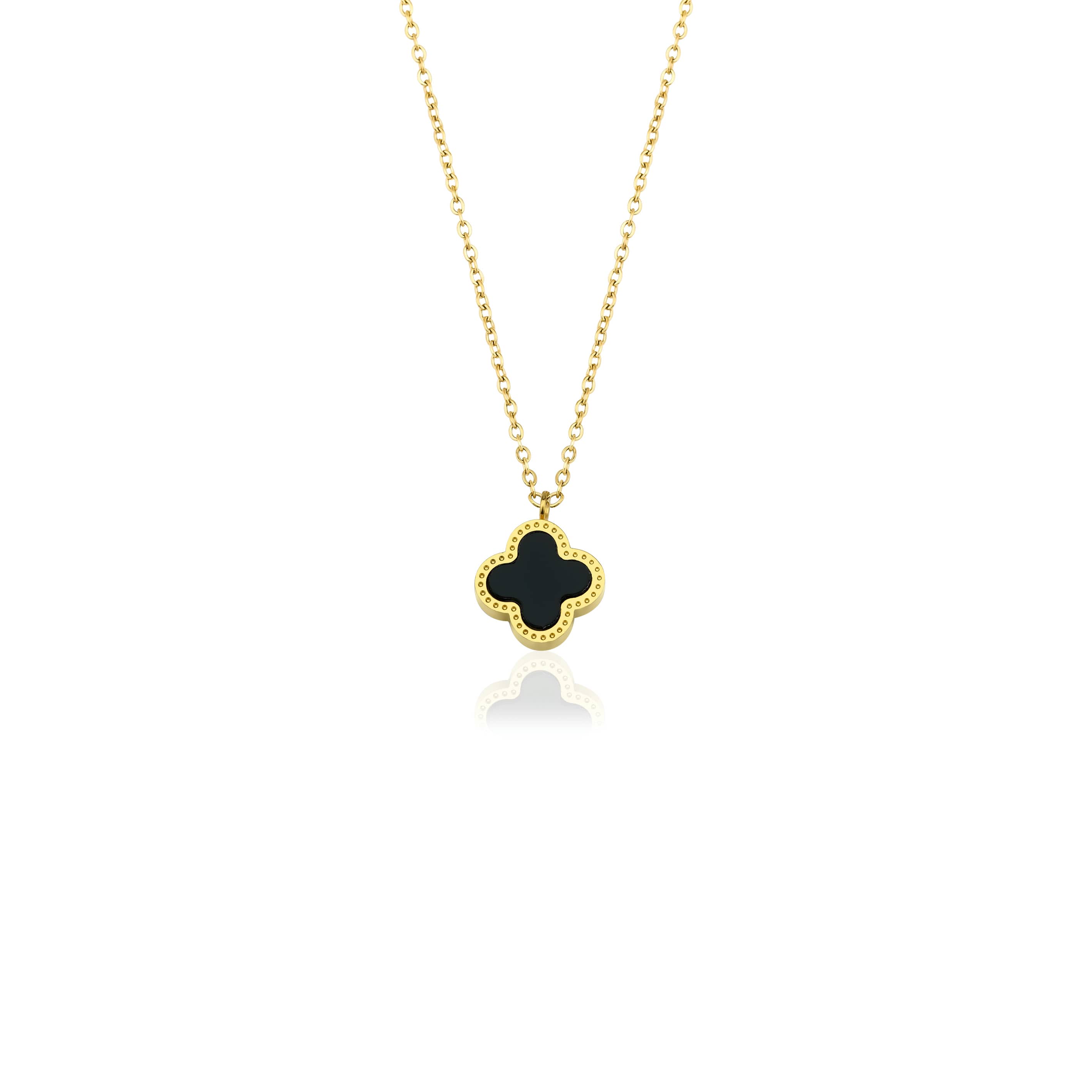 Halskette Single Clover
