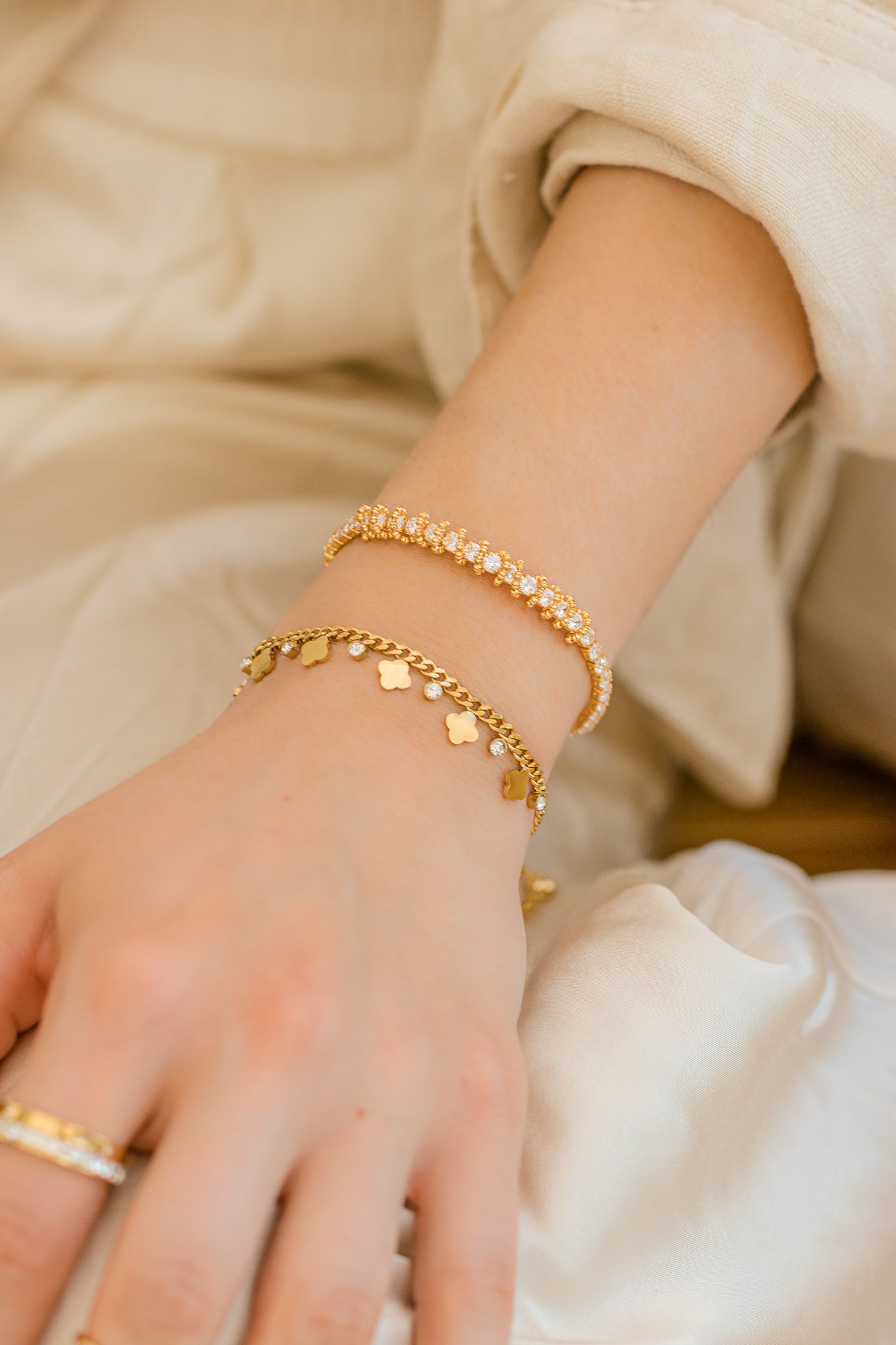 More Cloverleaf Bracelet