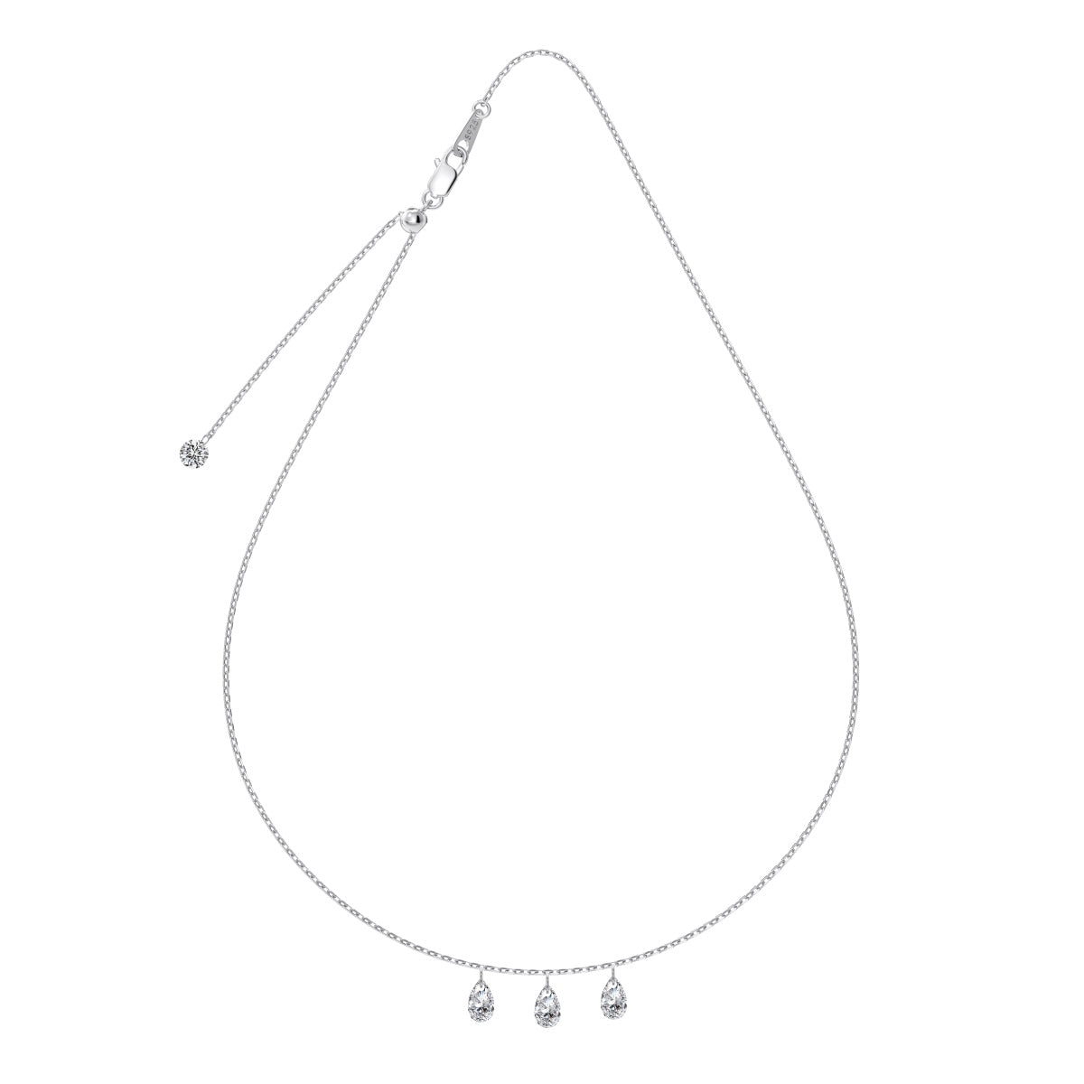 Halskette Water Drops Trio