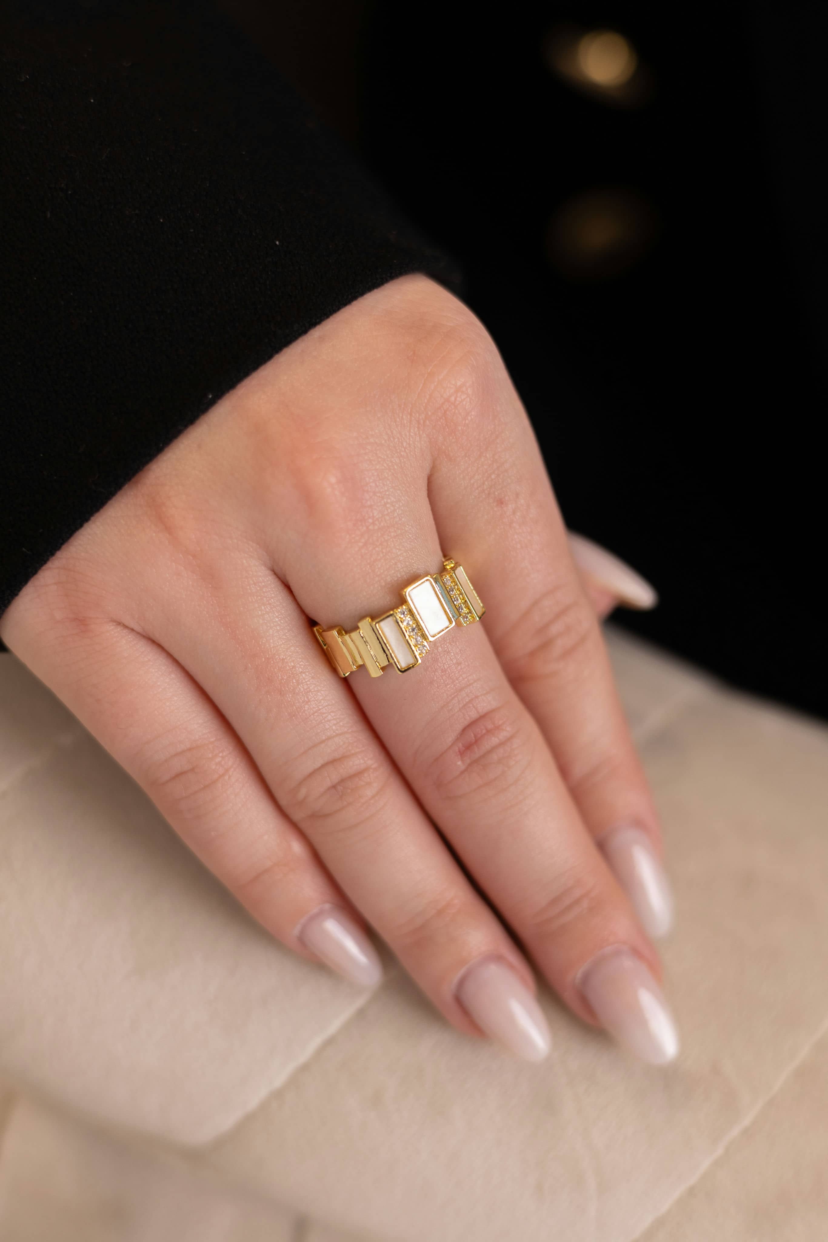 Ring Pearl Gold