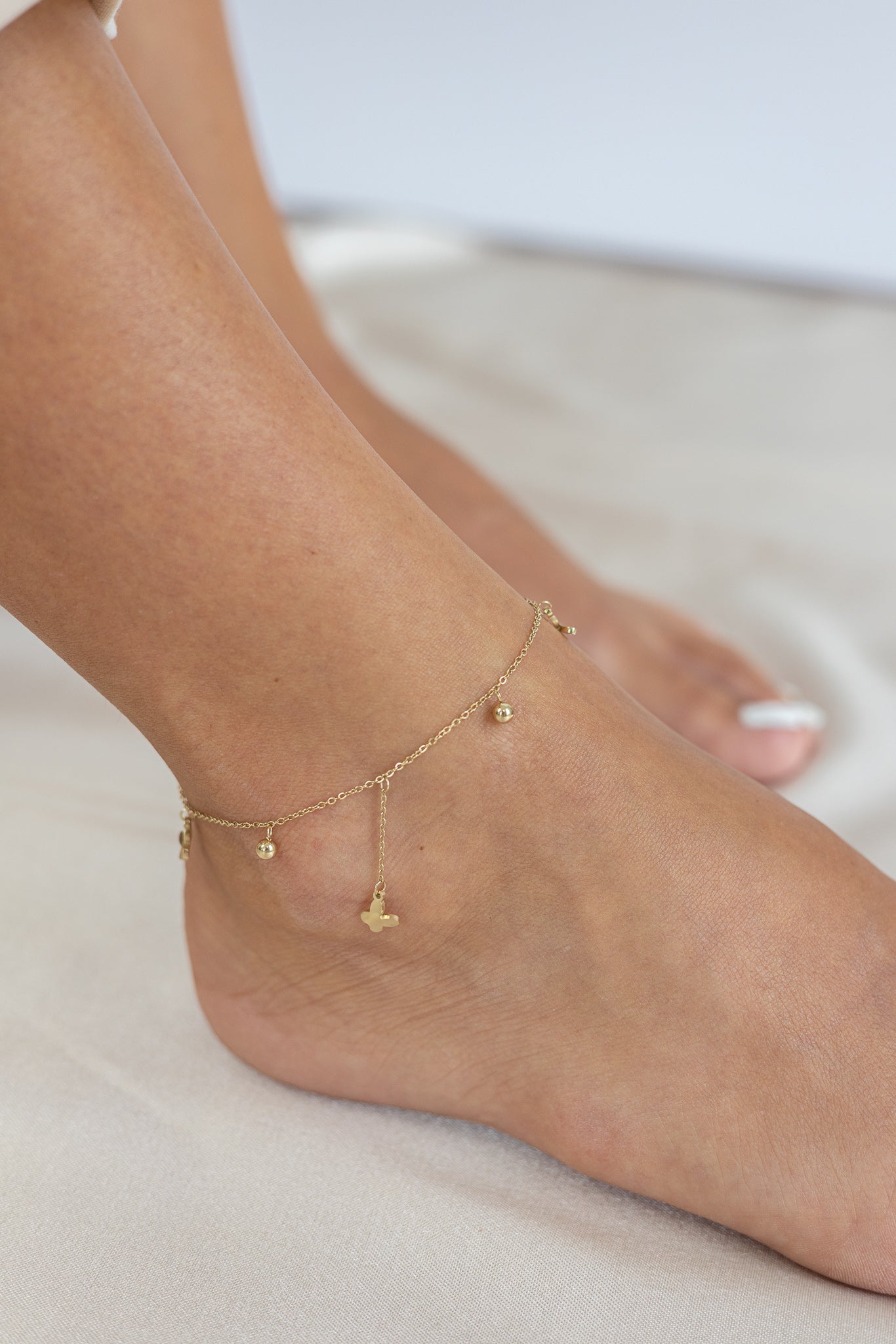 Anklet Pendant Butterfly