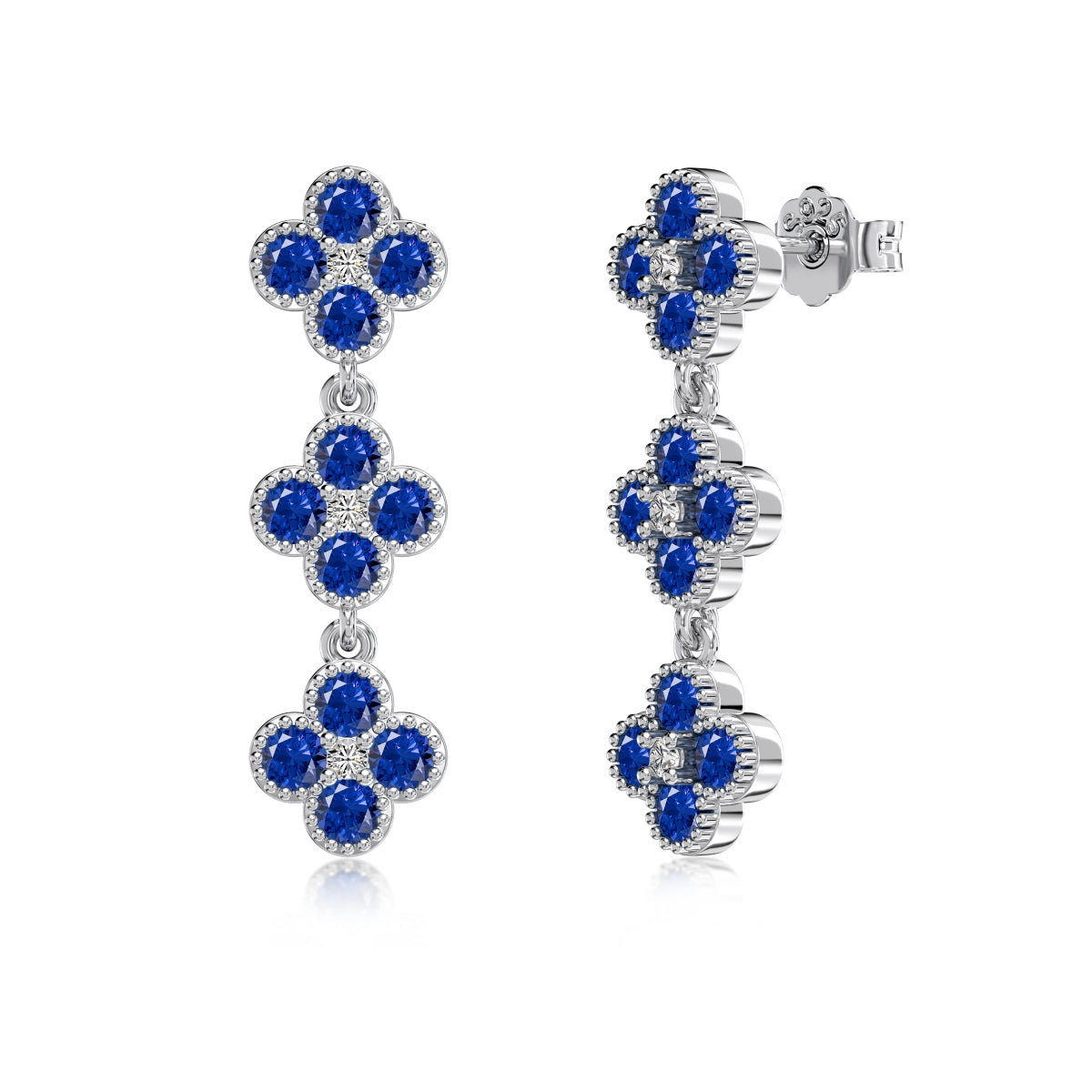 Ohrstecker Azure Blossom