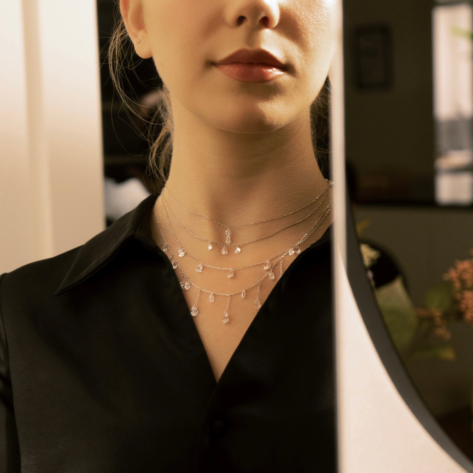 Halskette Water Drop Single