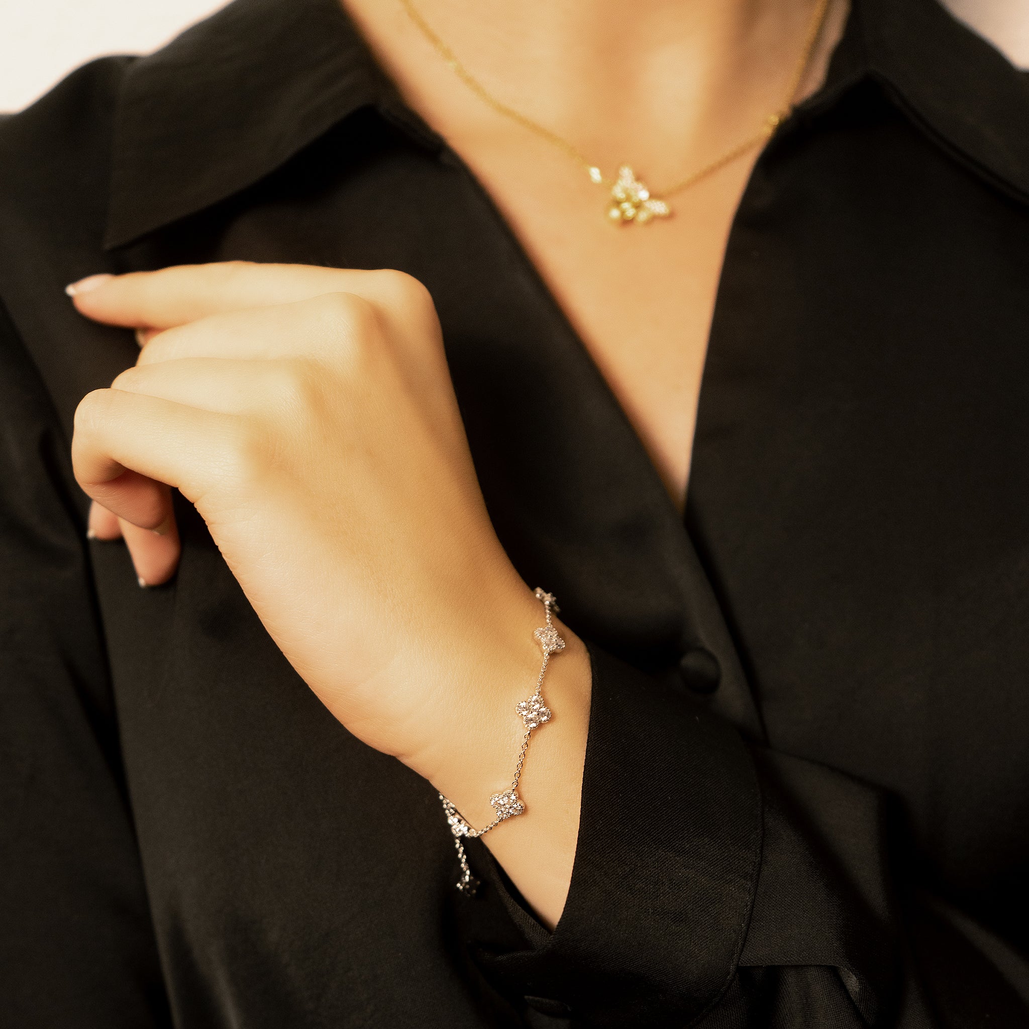 Armkette Serene Clover