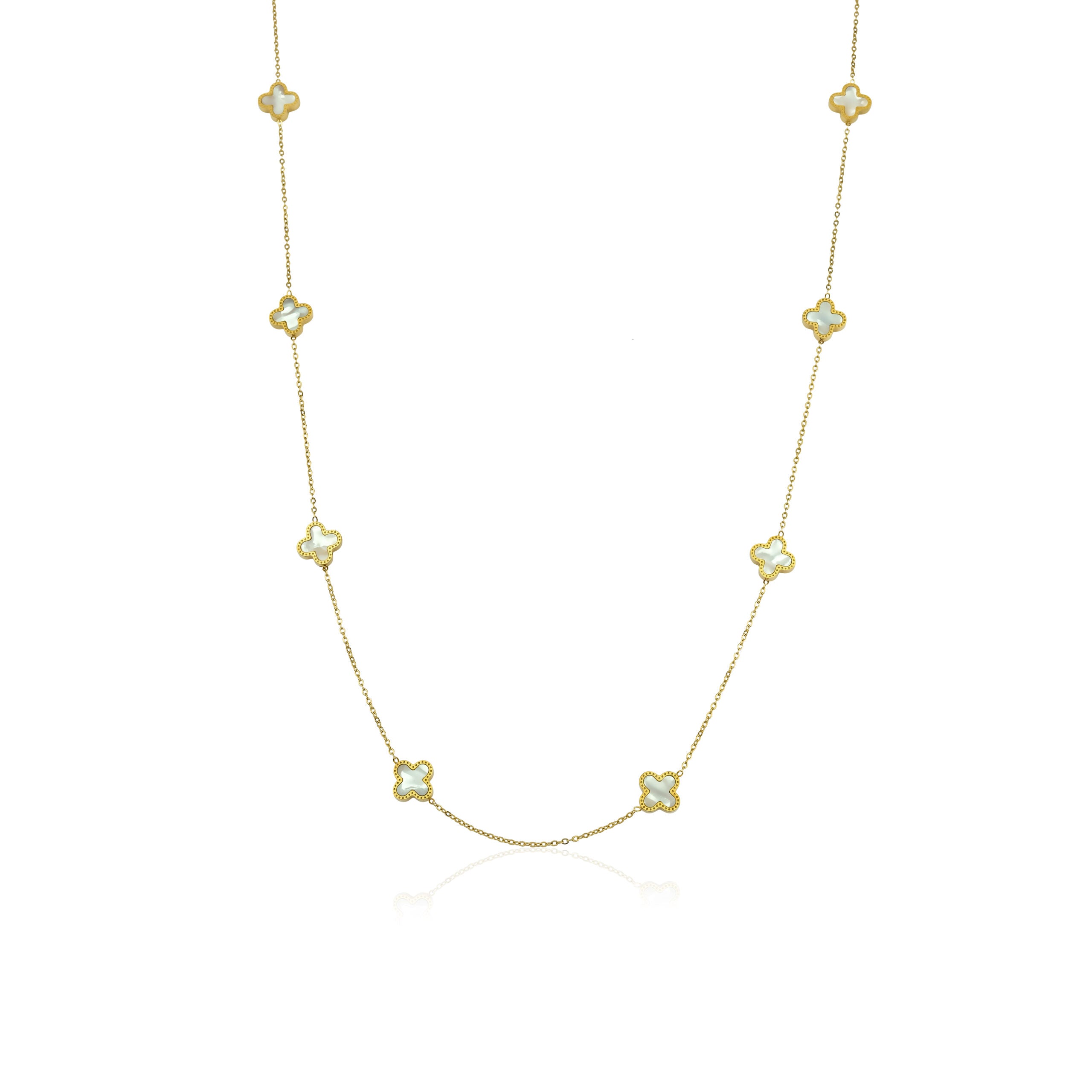 Necklace 8 Clover (70-74cm)