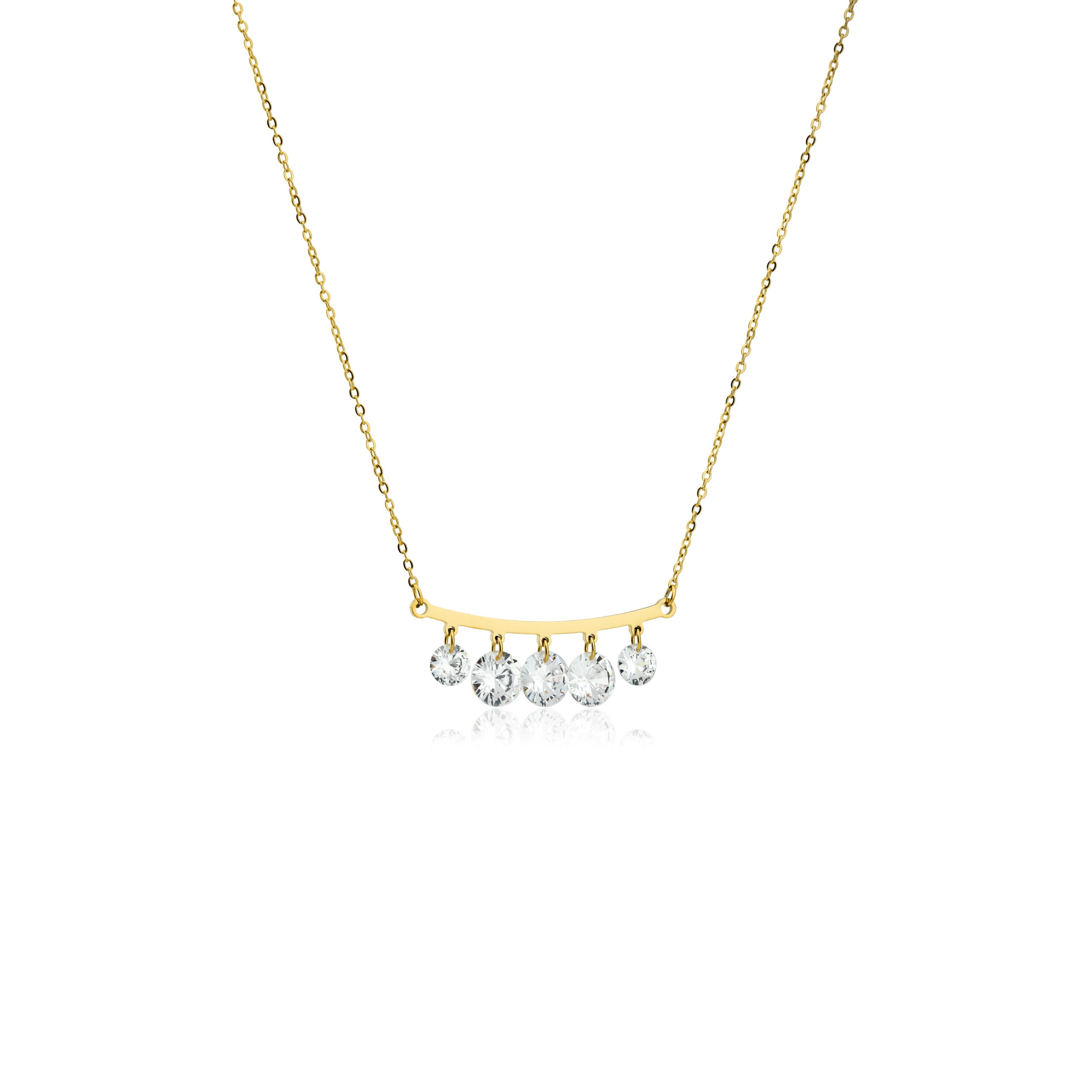 Necklace Five Cristal 